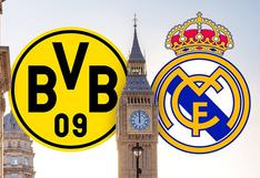 Final Champions League 2024: transmisión Dortmund - Real Madrid en directo