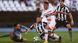 Con Christian Cueva: Sao Paulo empató 0-0 contra Botafogo