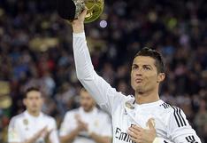 Cristiano Ronaldo luce 3er Balón de Oro en el Santiago Bernabeu