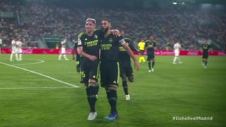 Golazo de Federico Valverde: uruguayo anotó el 1-0 de Real Madrid vs. Elche | VIDEO