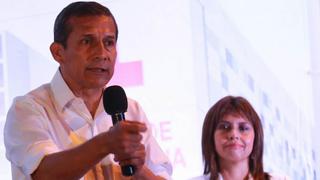 Humala: “No estoy en campaña, estoy en plena faena del trabajo”