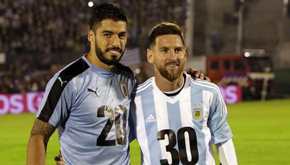 Lionel Messi  le deseó éxitos a su amigo Luis Suárez en esta nueva etapa. Foto: EFE.