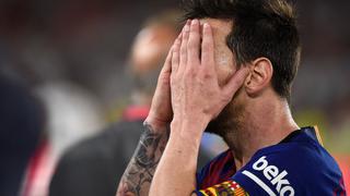 Barcelona vs. Valencia: la desazón de Messi y Valverde tras caer en la final de la Copa del Rey | FOTOS