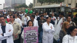 Huelga médica fue acatada en un 25% en Lima y Callao, aseguró el Minsa
