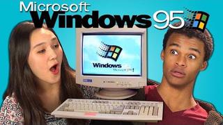 Así reaccionan los jóvenes al usar Windows 95 [VIDEO]