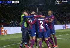 Con tiki taka: el golazo de Lewandowski para el 3-1 de Barcelona vs Napoli en Champions League | VIDEO
