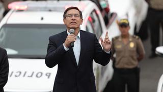 Martín Vizcarra y Mininter entregan 575 nuevos vehículos a la Policía Nacional del Perú