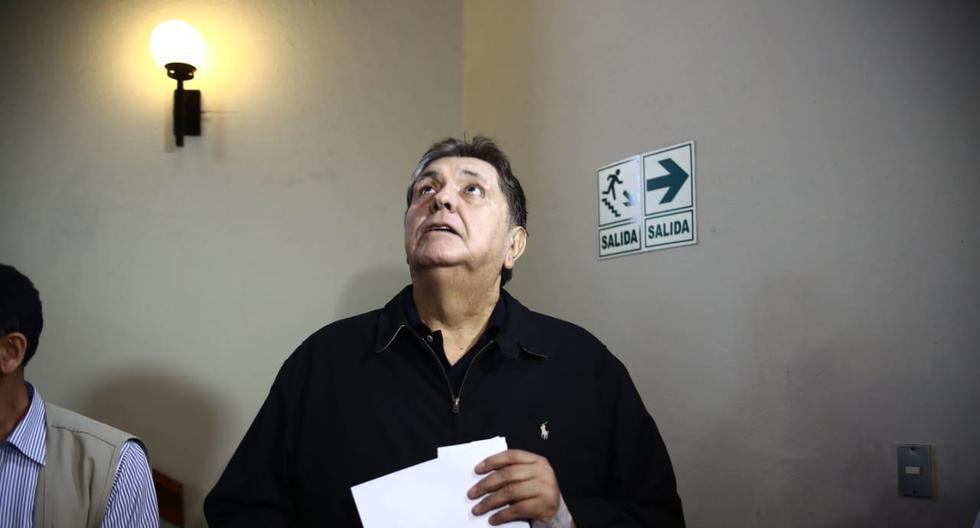 El ex mandatario Alan García cuenta con impedimento de salida del país por 18 meses. (Foto: Mario Zapata / GEC)