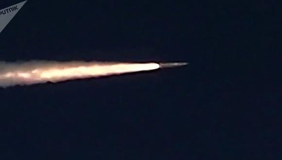 Misil hipersónico de Rusia Avangard alcanzó velocidad de 32.202 kilómetros por hora. (Ministerio de Defensa de Rusia