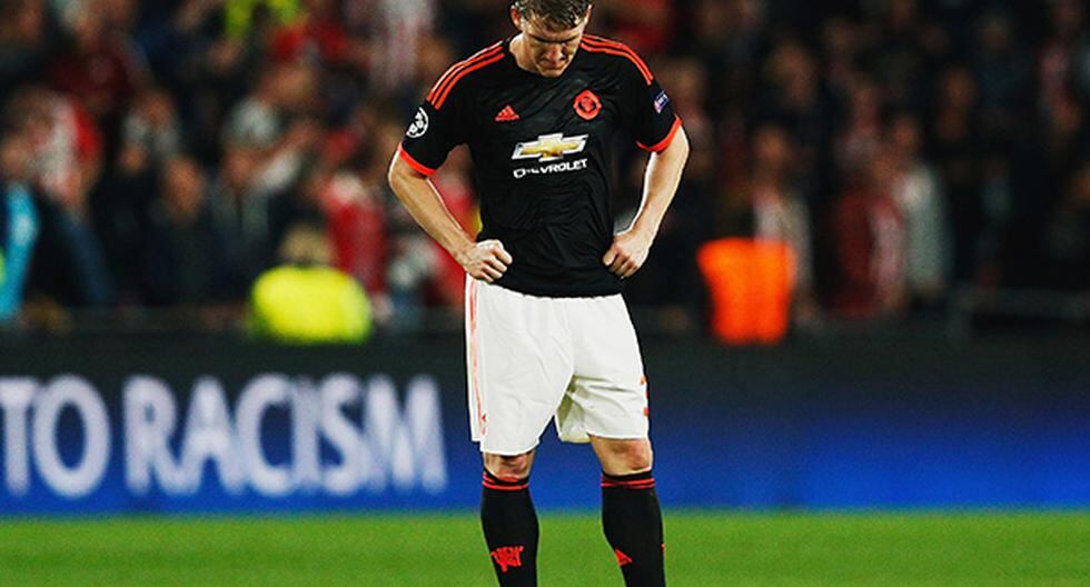 Bastian Schweinsteiger no la pasa nada bien en el Manchester United (Foto: Getty Images)