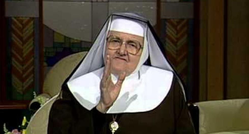 La Madre Angélica falleció el 27 de marzo a los 92 años (Captura YouTube)
