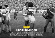 Perú vs Uruguay: las fotos que nunca viste del triunfo de la selección en el Centenario, aquel 1981