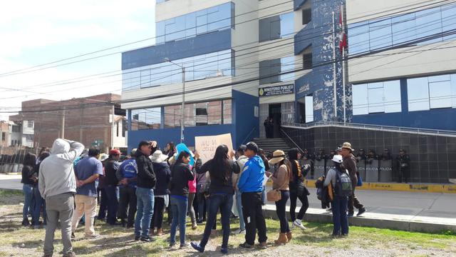 Junín: realizan marcha en Huancayo por enfermera victima de feminicidio