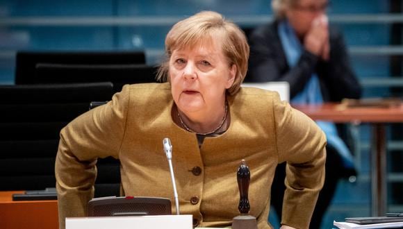 Canciller alemana, Angela Merkel, durante la sesión del miércoles en Berlín. (Foto: Reuters)