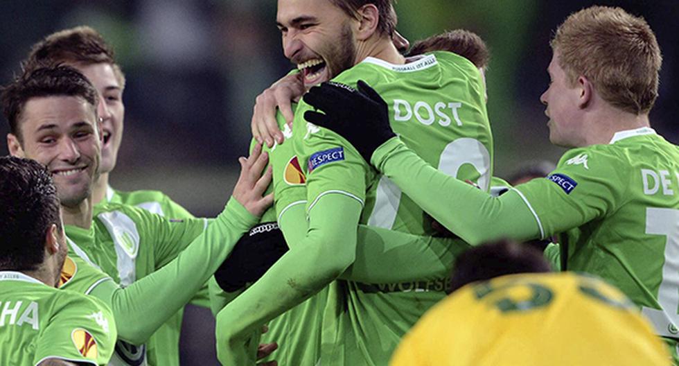 Wolfsburgo derrotó como local al Sporting Lisboa (Foto: EFE)