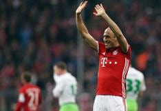 Bayern Munich decidió renovar el contrato de Arjen Robben hasta el 2018