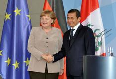 Ollanta Humala se reunirá este lunes con canciller alemana Angela Merkel