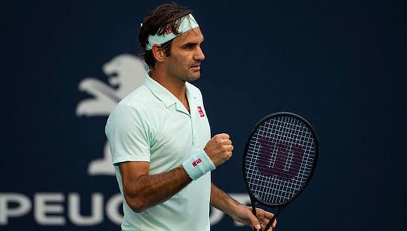 Federer vs. Shapovalov se enfrentarán en semifinales del Masters 1000 de Miami. (Foto: AFP)