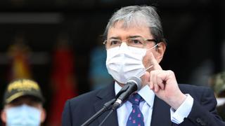 Ministro dice que protestas fueron infiltradas por ELN y disidencias de FARC 