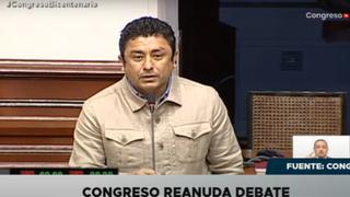 Guillermo Bermejo: “El país no está para esperar los antojos de algunos grupos parlamentarios”
