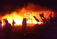 Chimbote: incendio arrasa con asentamiento humano y deja 30 damnificados 