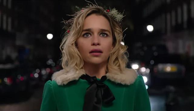Emilia Clarke protagoniza el tráiler de su nueva comedia navideña “Last Christmas”. (Foto: Captura)