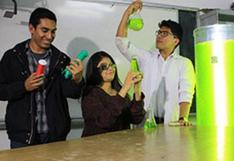 U. Agraria: estudiantes crean lámpara "viva" que purifica aire