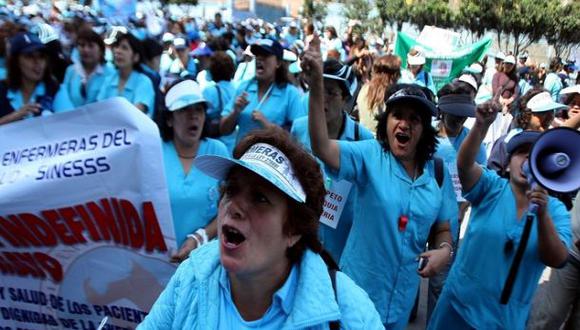 Enfermeras en huelga denunciadas por delito contra la vida