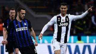 Juventus e Inter de Milán igualaron 1-1 en el Giuseppe Meazza por la Serie A