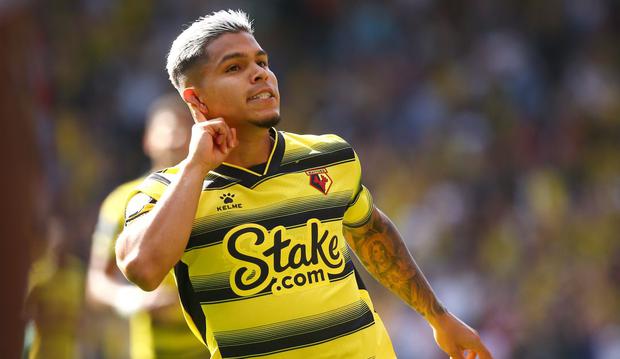 'Cucho' Hernández is one of Watford's most outstanding players in the Premier League.  (Photo: Getty Images)