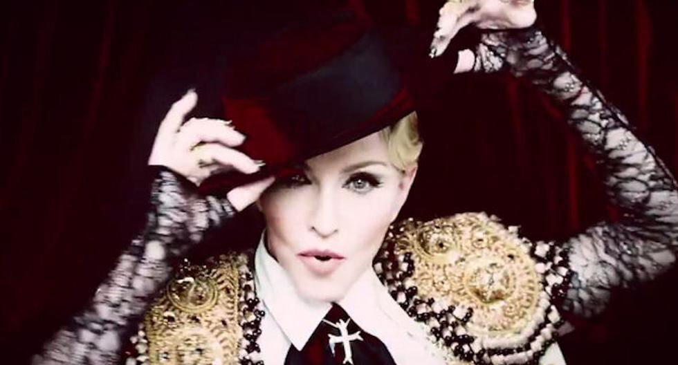 Fue presentado el nuevo videoclip de Madonna. (Foto: Captura)