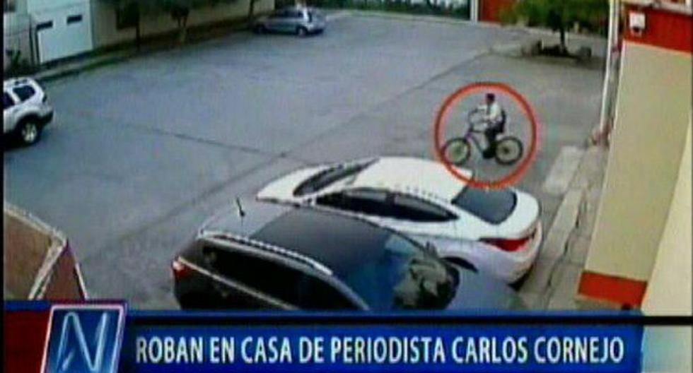 Carlos Cornejo denunció robo a través de su cuenta en Twitter. (Foto: Captura)