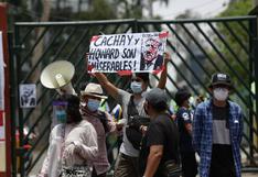 Vacunagate: estudiantes de la Universidad San Marcos protestan y exigen la renuncia de rector Orestes Cachay | FOTOS