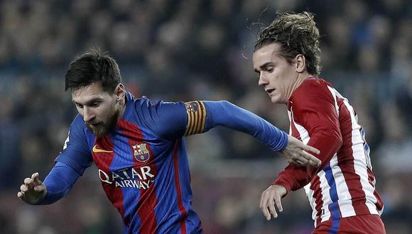 De acuerdo con la emisora española "Onda Cero", Lionel Messi sugirió a la directiva del Barcelona las incorporaciones de Antoine Griezmann y Saúl Ñíguez. (Foto: EFE)