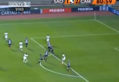 Christian Cueva: así fue su milimétrica asistencia para el gol del Sao Paulo