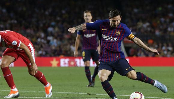 Barcelona vs. Girona EN VIVO ONLINE: HOY se enfrentan, en el Camp Nou, por la quinta fecha de la Liga Santander. El equipo azulgrana estará comandado por Leo Messi | EN DIRECTO. (Foto: AFP)