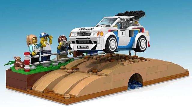 Otra leyenda en Lego: el Peugeot 205 Turbo 16 del Rally Mundial - 2