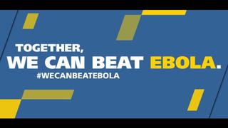 #WeCanBeatEbola: cracks del mundo y FIFA luchan contra el ébola