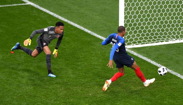 France beat Peru 1-0 with this solitary goal by Mbappé (Getty Images)