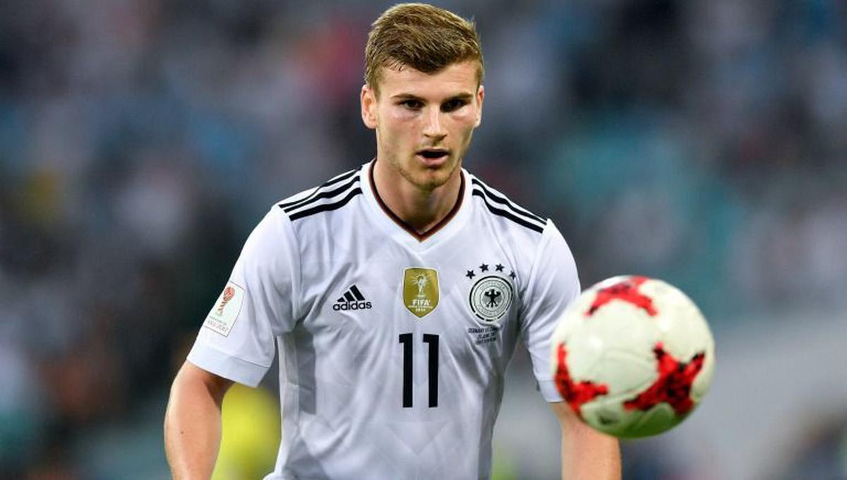 Timo Werner, joven delantero de la selección alemana de 21 años, aseveró que su equipo quiere ser campeón en la Copa Confederaciones. Por ello se esforzarán para eliminar al cuadro mexicano. (Foto: AP)