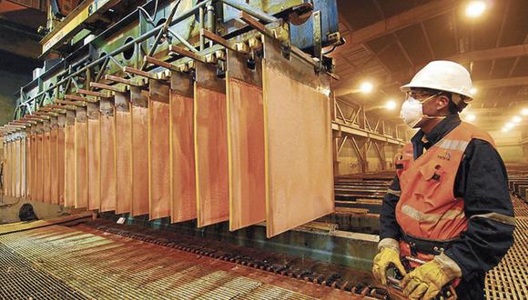 Los mayores volúmenes de cobre (+19.2%) por el aumento de la producción de Quellaveco, significó un gran impulso para la economía en el 2022. (Foto: Difusión)