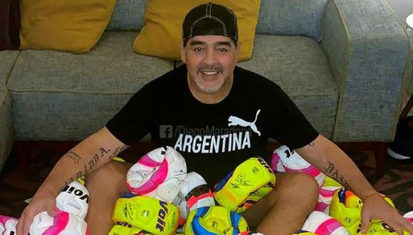 Diego Maradona. (Foto: Facebook Diego Maradona)