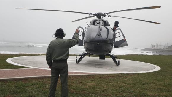 Miraflores inaugura su primer helipuerto municipal "Rodolfo León Gavilán" ubicado en la playa Tres Picos de la Costa Verde. (Foto: César Campos Medina)