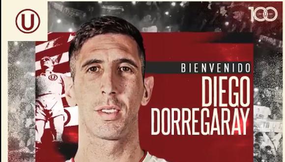 Diego Dorregaray fichaje confirmado de Universitario: cremas oficializaron a su nuevo refuerzo