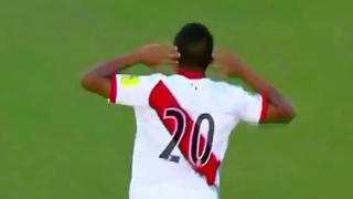 Selección peruana: Edison Flores abrió el marcador en Quito con este golazo de zurda