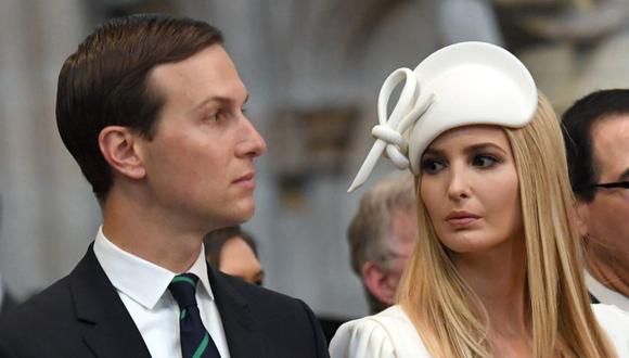 Ivanka Trump, hija del presidente Donald Trump, (Derecha) y su esposo Jared Kushner (Izquierda), asesor especial del presidente de los Estados Unidos. (Foto: Archivo / AFP / PISCINA / Stefan Rousseau).