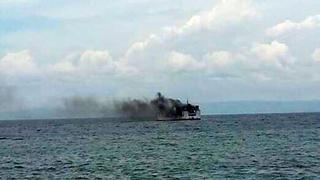 Filipinas: Salvan a 124 personas tras incendio en una embarcación