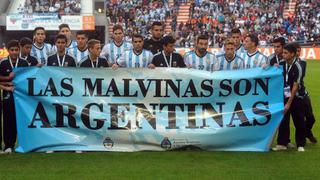 FIFA multa a Argentina por pancarta sobre las islas Malvinas