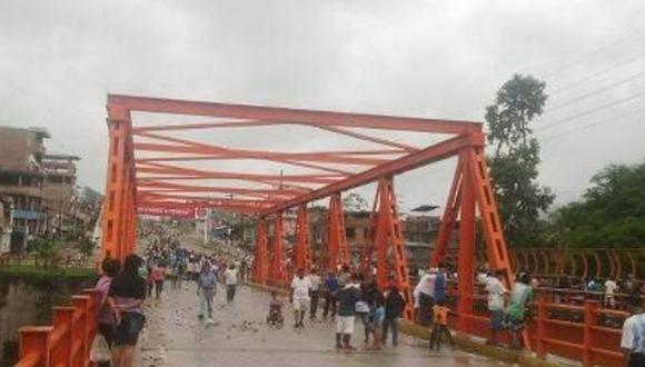 Imagen referencial de archivo que muestra el puente Pichanaqui ubicado en la región Junín | Foto: RPP/ Manuel Mart