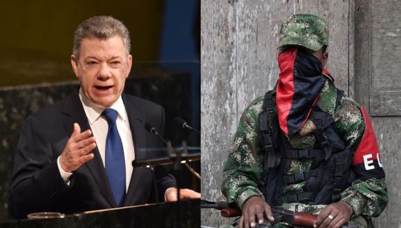 Juan Manuel Santos reconoce que un acuerdo con el ELN lo firmará un nuevo presidente de Colombia.